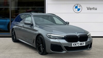 2023 BMW 5 SERIES 520D MHT M SPORT 5DR STEP AUTO TECH PACK DIESEL ESTATE 19,686... photo